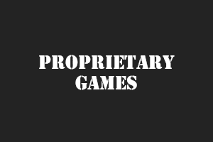 最受欢迎的在线Proprietary Games老虎机
