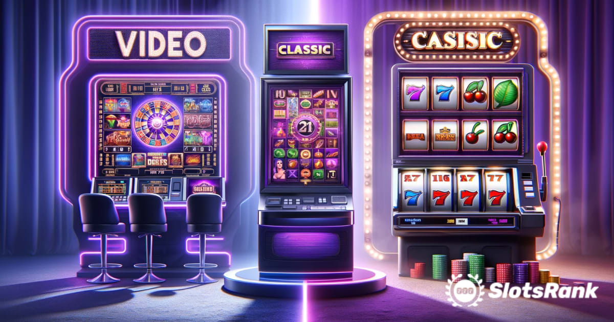 视频与经典在线赌场老虎机：哪一个更好？